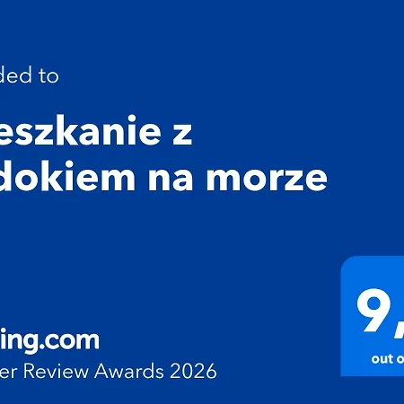 Mieszkanie Z Widokiem Na Morze *